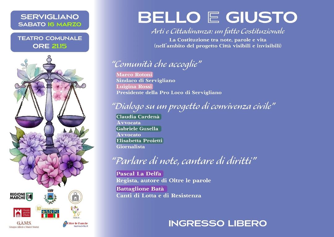 La Costituzione in note e parole